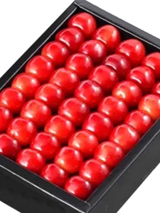 ひと目で心奪う紅の輝き──山形・紅秀峰｜極められた美と甘み、贈答を