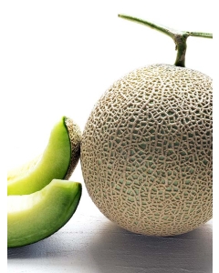 〈EJ Premier Fruits〉静岡県温室農業協同組合 マスクメロン1個 (約1.5kg) 桐箱入