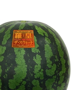 〈翠然フルーツ〉冨里28／羅王ザ・スウィート スイカ
