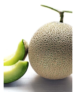 〈EJ Premier Fruits〉静岡県温室農業協同組合 マスクメロン1個 (約1.5kg) 桐箱入