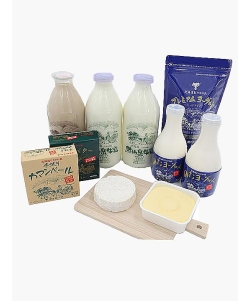 〈北海道／駒ヶ岳牛乳〉乳製品詰合せ