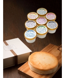 〈十勝野フロマージュ〉北海道中札内産 ジェラート・カマンベールチーズケーキ詰合せ