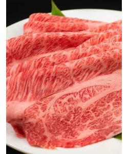 〈兵庫／川岸畜産〉神戸牛 ロース すき焼き/しゃぶしゃぶ用・超特選