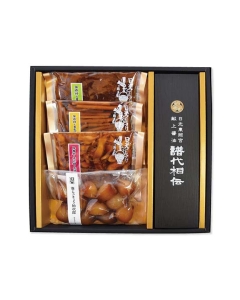 〈栃木/樋山昌一商店〉日光醤油のろばた漬け 漬物・醤油詰合せ・縁