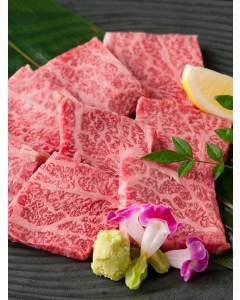 〈三重/オーシャンファーム〉超特選 松阪牛 ロース/三角バラ 焼肉